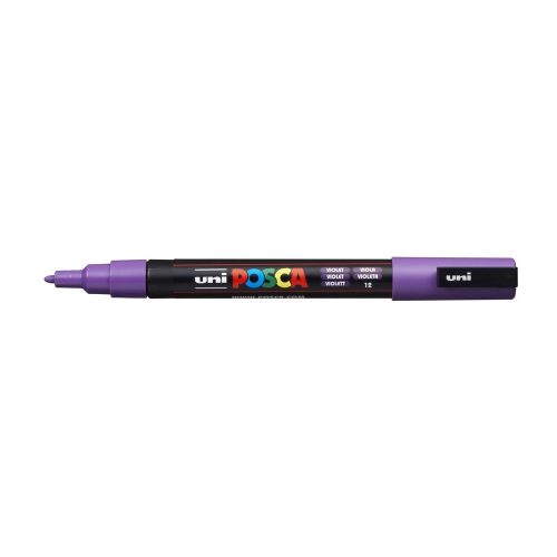 Dekormarker 0,9-1,3mm, Uni Posca PC-3M lila