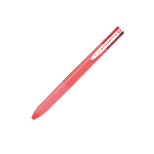 Golyóstoll 4 színű Pilot Super Grip G pink test, 4 klf. szín