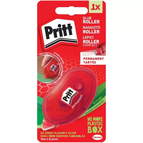 Ragasztó roller 8,4mmx10m tartós permanent Pritt