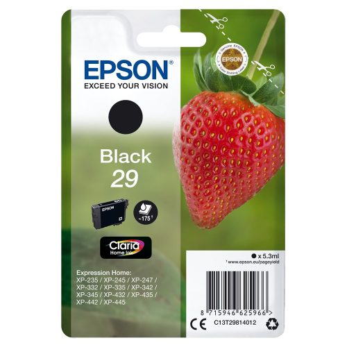 Epson T2981 tintapatron black ORIGINAL