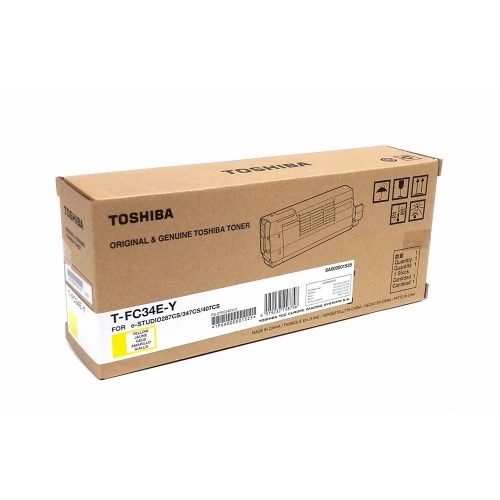 Toshiba TFC34E toner yellow ORIGINAL