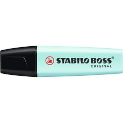   Szövegkiemelő 2-5mm, vágott hegyű, STABILO Boss original Pastel türkiz