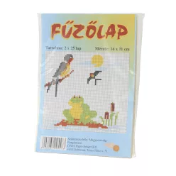   Fűzőlap, 11x16cm, 50lap, sárga,barna,piros,kék,zöld színekben.