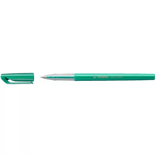 Golyóstoll 0,3mm, F Stabilo Excel 828, írásszín zöld