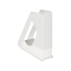Iratpapucs 6,8cm, műanyag, Esselte Europost Vivida fehér