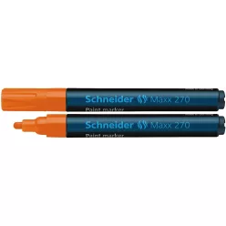 Lakkmarker 1-3mm, Schneider Maxx 270 narancssárga