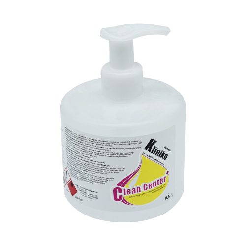 Kéz- és bőrfertőtlenítő pumpás 500 ml Kliniko-Tempo_Clean Center