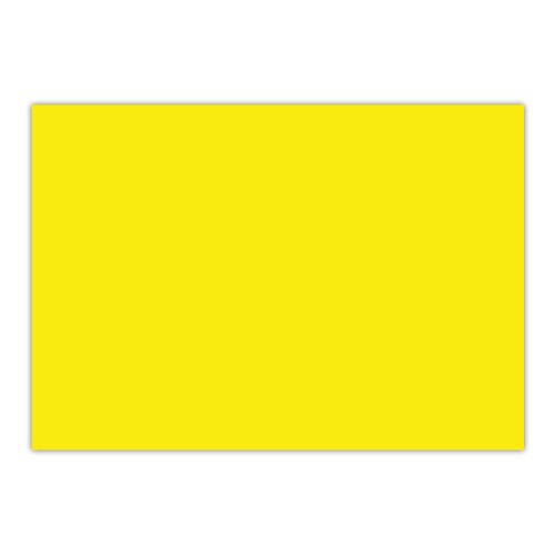 Dekor karton 2 oldalas 50x70 cm, 200g 25ív/csomag, Bluering® sárga