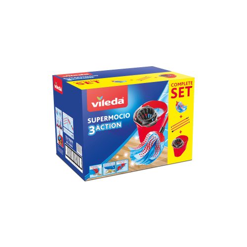 Felmosó szett mikroszálas_Supermocio Set Vileda_F1532V