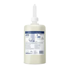   Folyékony szappan kézkímélő 1 liter érzékeny bőrre fehér S1 Tork_420701