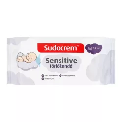 Nedves törlőkendő 55 lap/csomag Soft Clean Sudocream