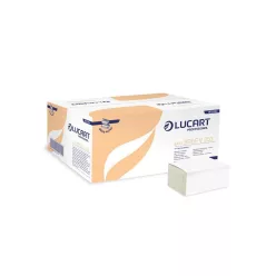   Kéztörlő 1 rétegű V hajtogatású 250 lap/csomag 20 csomag/karton Easy Beige Lucart_863064 natúr