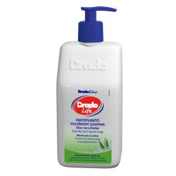   Folyékony szappan fertőtlenítő hatással pumpás 350 ml BradoLife aloe vera