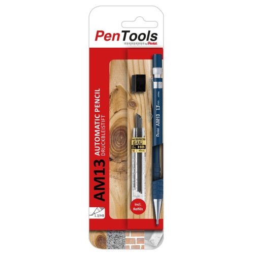 Nyomósirón 1.3mm utántöltő heggyel Pentel AM13 PenTools