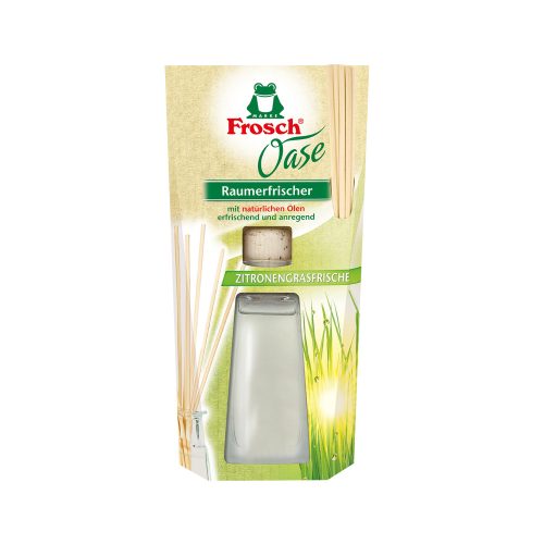 Légfrissítő 90 ml pálcikás Frosch Oase citrom