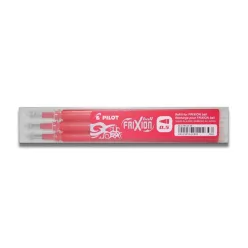   Rollertoll betét golyóméret 0,5mm, 3 db/csom Pilot Frixion Ball, írásszín piros