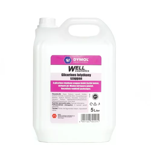 Folyékony krémszappan 5 liter Well glicerines