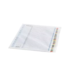   Elválasztólap, A4, regiszteres 1-31 laminált karton fülek 100164 Esselte
