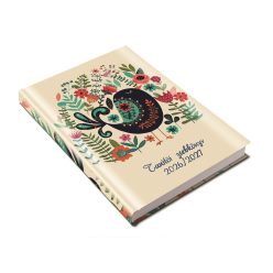   Tanítói zsebkönyv A5, műbőr 145mmx205mm, fehér lapokkal madár 2026/2027 Realsystem