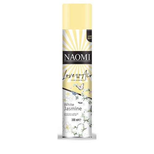 Légfrissítő aerosol 300 ml Naomi Fehér Jázmin