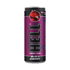 Energiaital 0,25l HELL Black Cherry