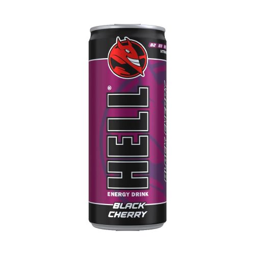 Energiaital 0,25l HELL Black Cherry