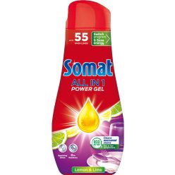 Mosogatógél 990 ml All in One Somat Lemon