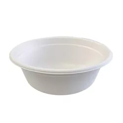   Tányér leveses 750 ml komposztálható cukornád 50 db/csomag natúr