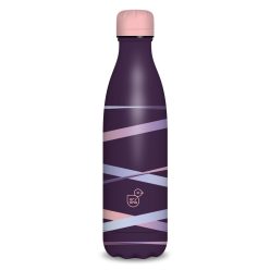 Fémkulacs duplafalú 500ml Ars Una Ribbon-purple (5168) 22