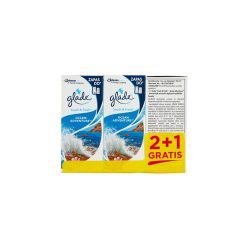   Légfrissítő utántöltő 3 x 10 ml 2+1 Glade® Touch&Fresh Ocean Adventures