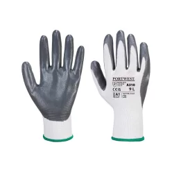   Védőkesztyű PU tenyérmártással nylon XXL-es méret Portwest szürke-fehér