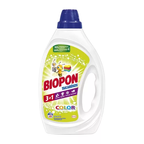 Mosógél 855 ml (19 mosás) színes ruhákhoz Biopon Color