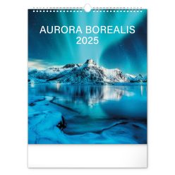   Falinaptár képes  300x340mm Aurora Borealis Realsystem 2025.