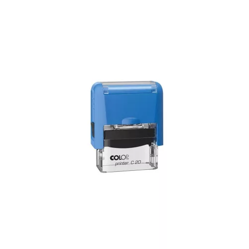 Bélyegző Printer Colop Pocket Stamp Plus 20 kék  ház/ kék párna