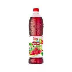 Gyümölcsszörp 1l, málna Pölöskei DRS