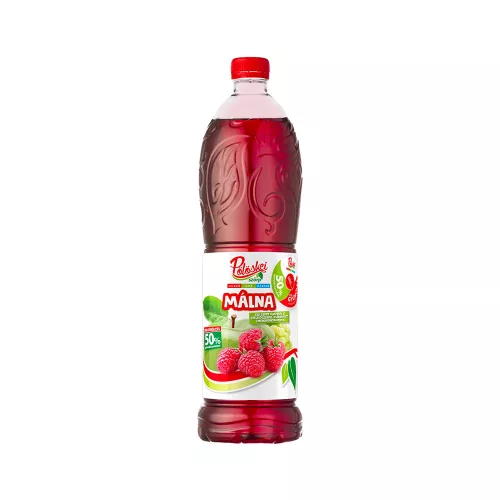 Gyümölcsszörp 1l, málna Pölöskei DRS