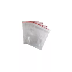   Polietilén simítózáras tasak 150 x 150 mm 10 mikron visszazárható