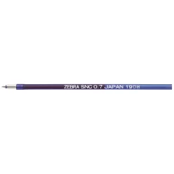 Tollbetét  0,7 mm, Zebra SNC, kék