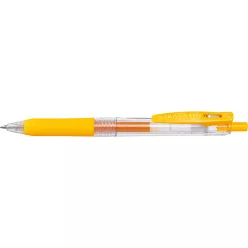Zseléstoll 0,5 mm Zebra Sarasa Clip, sárga