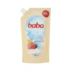  Folyékony szappan utántöltő 500 ml Baba Tej és Gyümölcs
