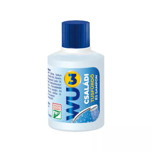 Tusfürdő és sampon 100 ml családi púder illat WU3