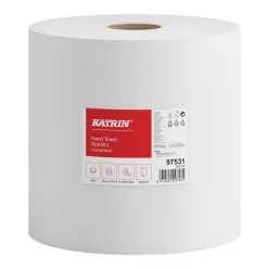   Kéztörlő 2 rétegű belsőmagos tekercses átmérő: 20 cm 600 lap/150 m/tekercs 6 tekercs/csomag S Katrin_97531 fehér