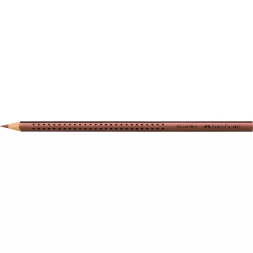 Színes ceruza háromszögletű GRIP Faber-Castell csokoládébarna