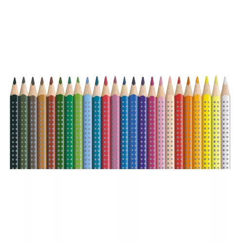 Színes ceruza készlet háromszögletű GRIP Faber-Castell  24klf. szín