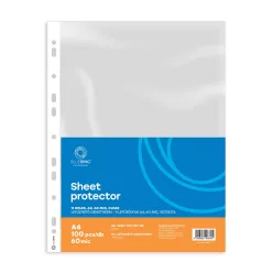   Genotherm lefűzhető, A4, 60 micron víztiszta Bluering® 100 db/csomag,