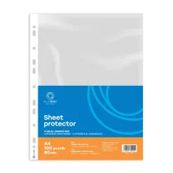   Genotherm lefűzhető, A4, 80 micron narancsos Bluering® 100 db/csomag,