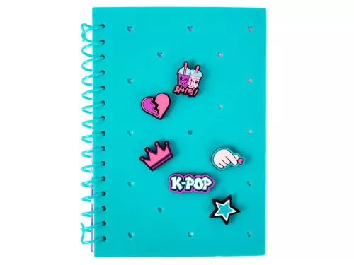 K-Pop spirálfüzet A5