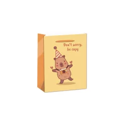 Papírtasak Capybara dont worry 18*23