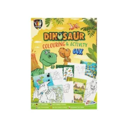   Grafix - Színező- és foglalkoztatókönyv A4 Dino, 64 oldal