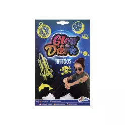   Grafix - Sötétben világító tetoválások 2 lap - 2 féle